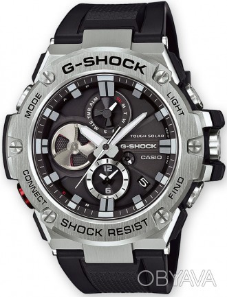 Casio G-Shock GST-B100-1AER (+солнечная батарея) мужские спортивные часы
Серию G. . фото 1