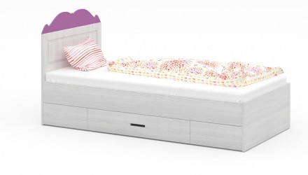 Ціна вказана за дитяче ліжечко Адель з висувним ящиком на фото, спальне місце 90. . фото 4