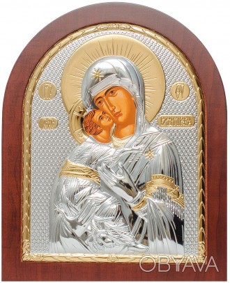 Икона Владимирская Божья Матерь в серебре
Купить икону Владимирской Богородицы н. . фото 1