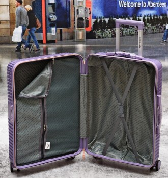 Комплект чемоданов WINGS Dove WN 01 ABS+ CARBON                 1.Европейское ка. . фото 10