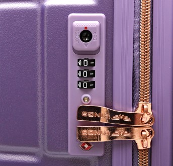 Комплект чемоданов WINGS Dove WN 01 ABS+ CARBON                 1.Европейское ка. . фото 12