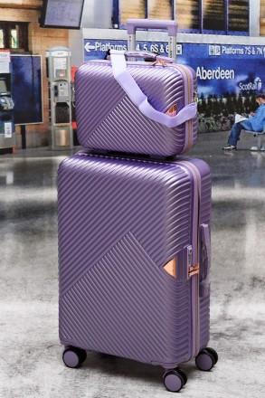 Комплект чемоданов WINGS Dove WN 01 ABS+ CARBON                 1.Европейское ка. . фото 11