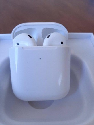 Наушники Apple AirPods 2 в беспроводном зарядном футляре полностью изменят ваше . . фото 4