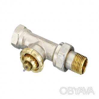 Кран регулирующий для термоголовки Danfoss FJVR(RTL) 1/2" угловой (003L1013). . фото 1