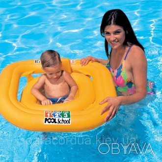 Надувной круг "Учимся плавать" Intex 58577 - отличный детский надувной круг для . . фото 1