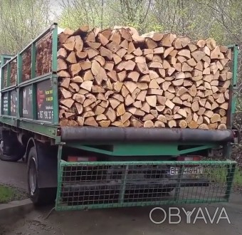 На постоянной основе продаем дрова с доставкой по Киеву и области. Дрова колотые. . фото 1