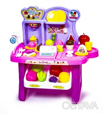 Детский прилавок сладостей - Отдел мороженного, код 922-55
Игровой набор "Суперм. . фото 1