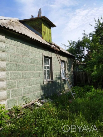 Добротный дом, построен из камня + " шуба", 3 мин от остановки, 9 соток. Идеальн. Киевский. фото 1