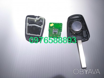 Чип-ключ ключ зажигания Opel Meriva A Tigra B Corsa C Combo C 
на две кнопки с . . фото 1