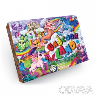 Настольная игра Unicorn Land - Danko Toys dt-g97

Весёлая настольная игра-ходи. . фото 1