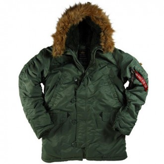 Мужская зимняя супер-теплая куртка Аляска Американской фирмы Alpha Industries.
. . фото 4