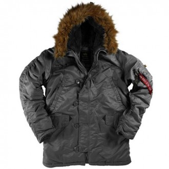 Мужская зимняя супер-теплая куртка Аляска Американской фирмы Alpha Industries.
. . фото 3