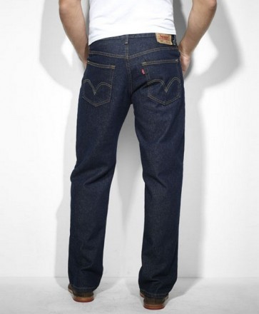 Джинсы Levis 550 Relaxed Fit Jeans из США.
Цвет: Rinsed.
В наличии все размеры. . фото 2