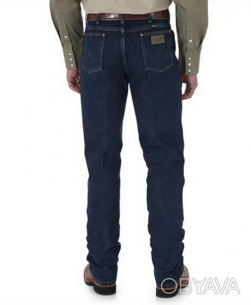 Джинсы Wrangler из США - Wrangler 936DSD Cowboy Cut Slim Fit Jeans - Dark Stone