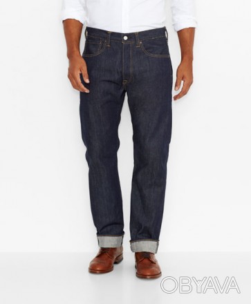 Джинсы Levis 501 Shrink-to-Fit Selvedge Jeans.
Цвет: Rigid Selvedge.
В наличии. . фото 1