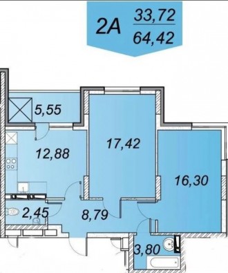 Продам видовую 2 комнатную квартиру в монолите 65м.кв по адресу Ясиноватский пер. . фото 11