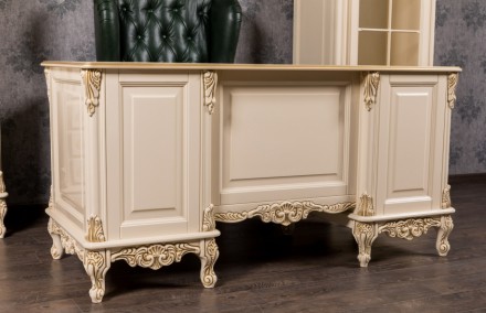 Предлагаем стол Версаль в кабинет руководителя, выполненный в Барокко . . фото 5