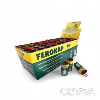 Липкая лента от моли Ferokap - эффективное средство борьбы с платяной и пищевой . . фото 1