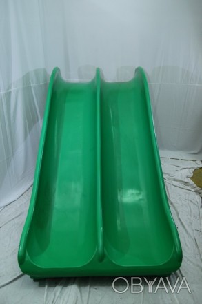Пластиковый спуск (скат) для детской горки с высотой 175.5 см. и длиной спуска 2. . фото 1