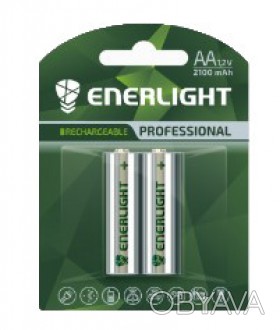 
Аккумулятор пальчиковый ENERLIGHT Professional AA 2100mAh 2шт./уп.
	
	
	Произво. . фото 1