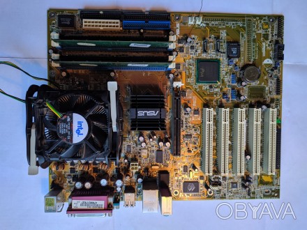Материнская плата Asus P4P800SE, Процессор Intel Pentium 4 2,26ГГц