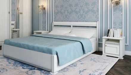 Цена указана за кровать без каркаса 1,6х2,0м спального места и две прикроватные . . фото 2