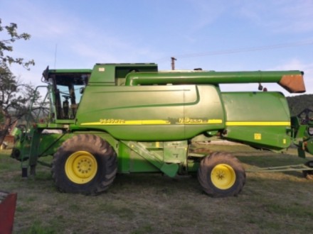 комбайн John Deere 9640 WTS 2003 г/в,нараб-3200 ч,мощн.- дв. 275л.с.,
жатка-6,1. . фото 5