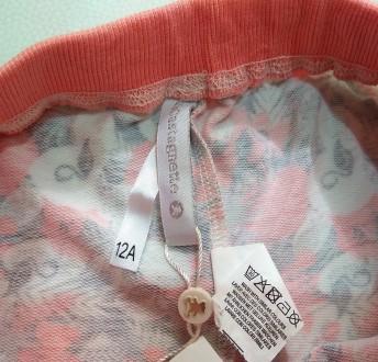 Тонкие штанишки с цветочным принтом от французского бренда Lulu Castagnette для . . фото 7