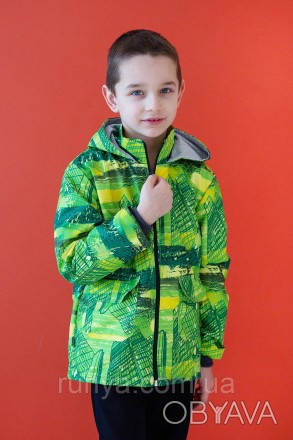 Детская куртка ветровка для мальчика. Детская ветровка представлена из лучшей пл. . фото 1