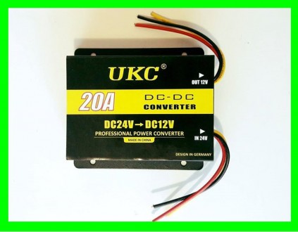 Преобразователь Инвертор с 24v-12v (20A) ВидеоОбзор. Черноморськ. фото 1 Преобразователь Инвертор с 24v-12v (20A) ВидеоОбзор. Черноморськ. фото 1
