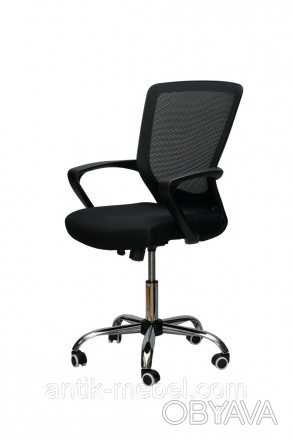 
	
	
	
	
	Тип: Кресло офисное
	Цвет: черный
	Материал покрытия: спинка - сетка, . . фото 1