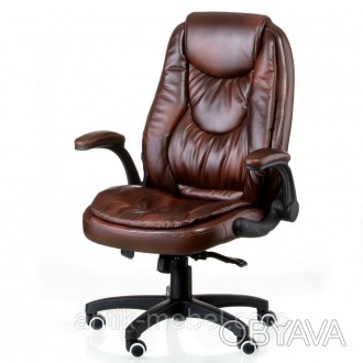 
	
	
	
	
	Тип: кресло руководителя
	Цвет: коричневый
	Материал покрытия: спинка,. . фото 1