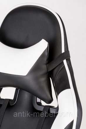 
	
	
	
	
	Тип: геймерское кресло
	Цвет: черно-белое
	Материал покрытия: сиденье . . фото 7