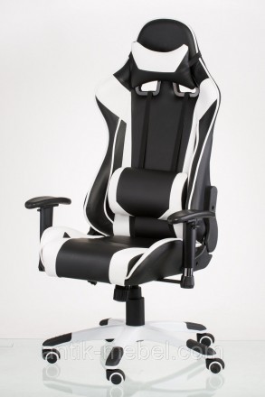 
	
	
	
	
	Тип: геймерское кресло
	Цвет: черно-белое
	Материал покрытия: сиденье . . фото 2