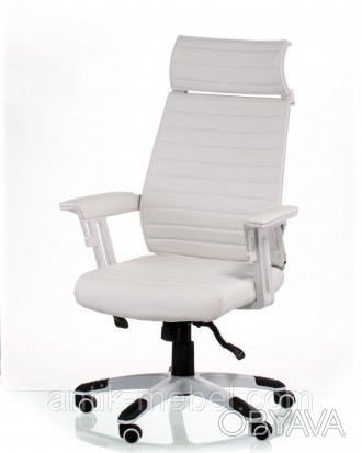 
	
	
	
	
	Тип: кресло руководителя
	Цвет: белое
	Материал покрытия: сиденье и сп. . фото 1