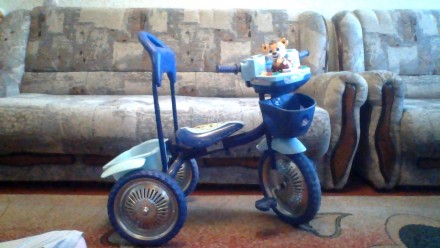 Потужний, надійний триколісний дитячий велосипед для маленьких гонщиків.
Велоси. . фото 2