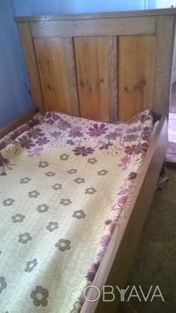 Продаю ясеневе ліжко в хорошому стані.
Розмір:
Довжина 1,92м;
Ширина 1,03м
Д. . фото 1
