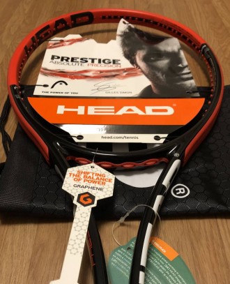 Три новых теннисных ракетки из серии "Head Prestige":
- 230406 Graphe. . фото 2