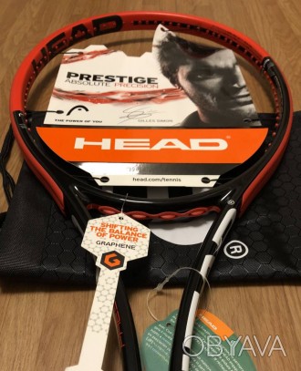 Три новых теннисных ракетки из серии "Head Prestige":
- 230406 Graphe. . фото 1