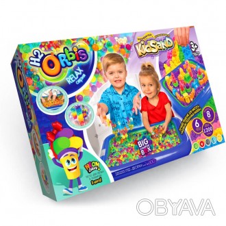 Набор для творчества, гидрогелевые шарики H2Orbis – Big creative box Danko Toys