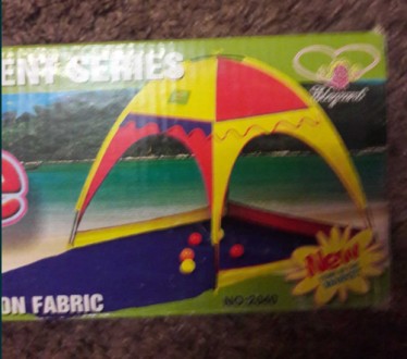 Игровая палатка для детей, Игровая палатка , Pop Up House. . фото 2