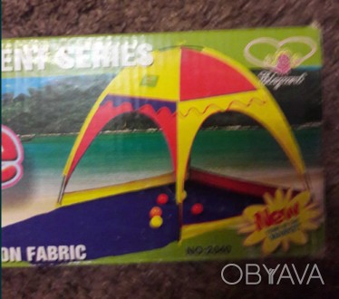 Игровая палатка для детей, Игровая палатка , Pop Up House. . фото 1