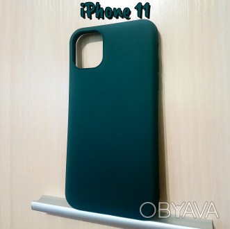 Матовый силиконовый чехол iphone 11 зеленый
Отличное качество!

НОВЫЕ!!! В на. . фото 1