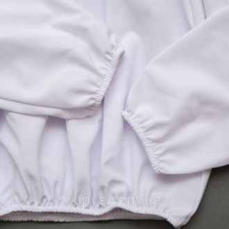 Блузка школьная нарядная для девочки Susie с гипюром. Состав блузки 65% вискоза . . фото 5