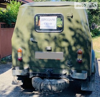 Продам ГАЗ-69 поклонникам надежных, военных автомобилей. Авто с документами, рам. . фото 6