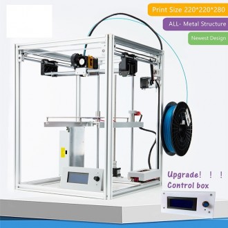 новый, в упаковке, 3D принтер. составные части металлические. алюминиевый сплав . . фото 2