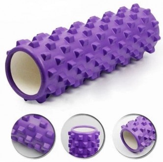 Ролик массажный, роллер, валик для фитнеса и йоги Grid Roller pro eva 45 см

Н. . фото 5