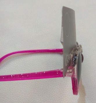 Розовые солнечные блестящие очки - сердечки от английского бренда George для дев. . фото 4