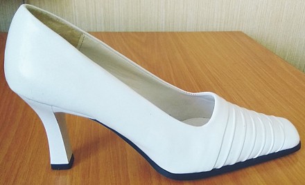 Продам белые женские туфли "Mengting". Новые.  Размер: 36 (длина стельки 23 см).. . фото 4