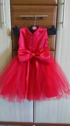 Новое. Шикарное, праздничное платье для принцессы. На рост ребенка 80-85 см. Пер. . фото 3